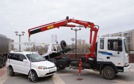 Фото эвакуатора с манипулятором