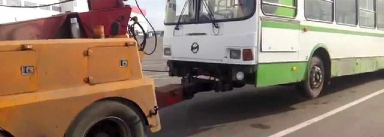 Фото эвакуации крупногабаритного транспорта