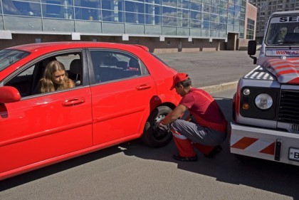 Фото дорожная помощь в Сургуте